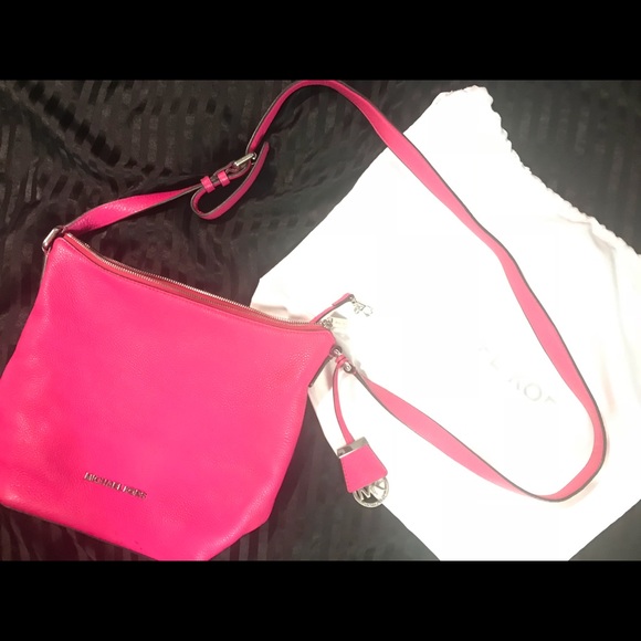 Hot pink MICHAEL KORS shoulder purse - Picture 8 of 8